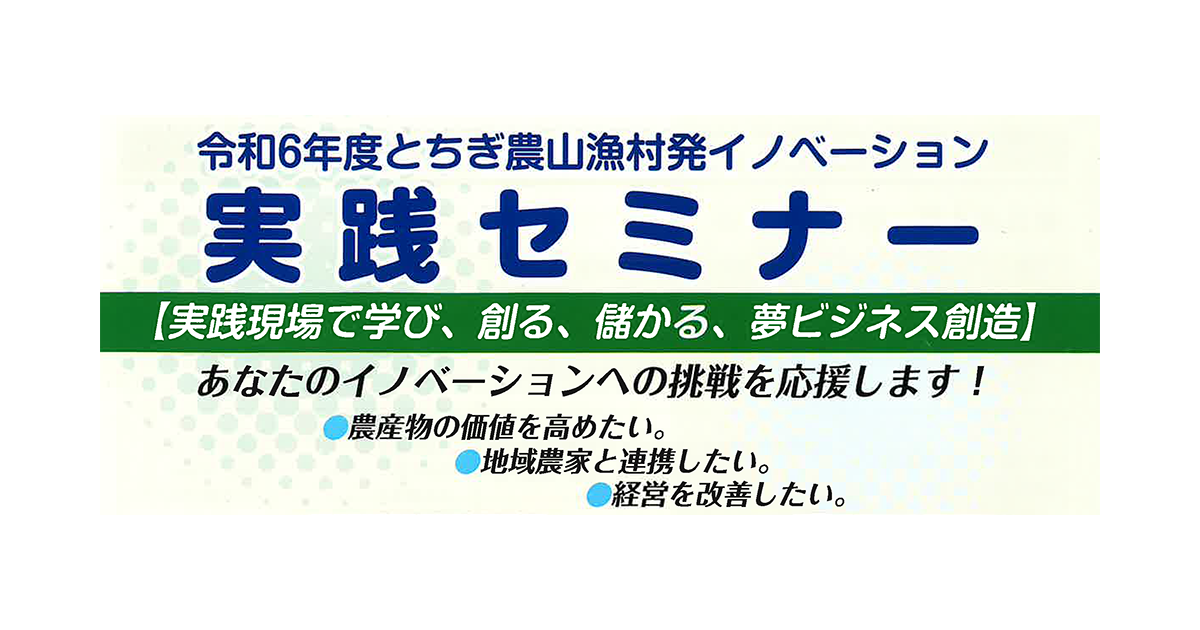 令和6年度　実践セミナー