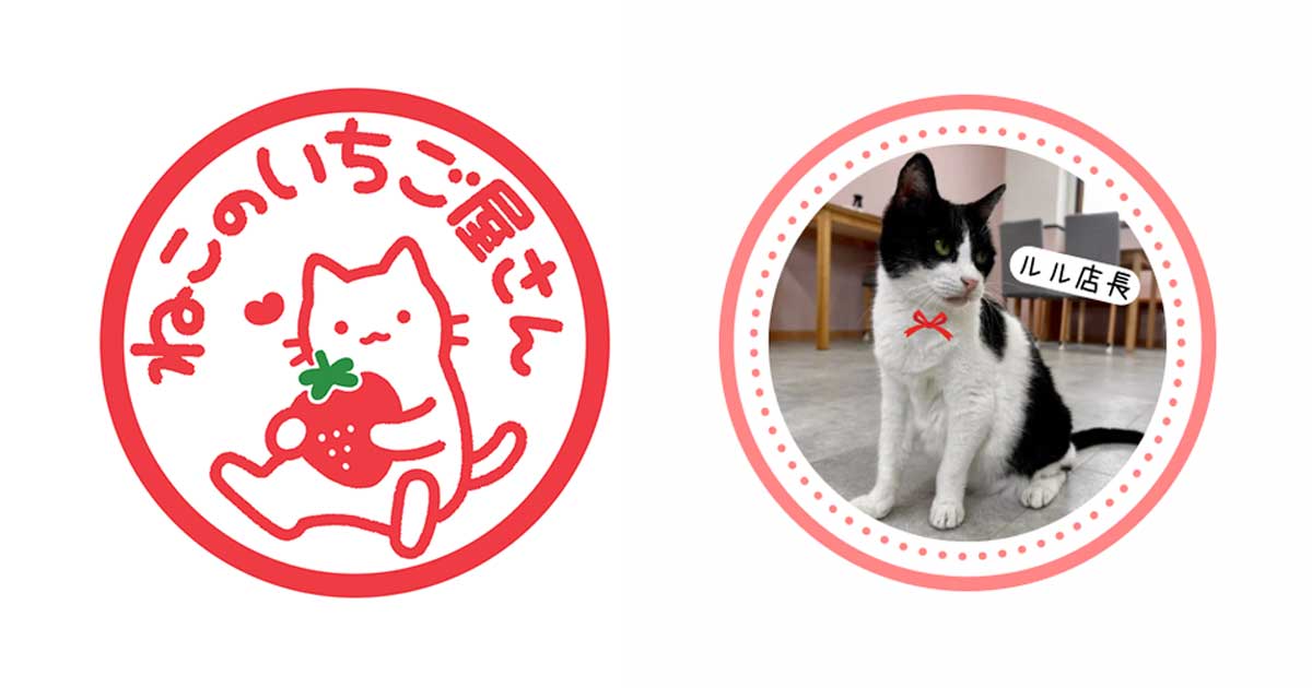 ねこのいちご屋さん